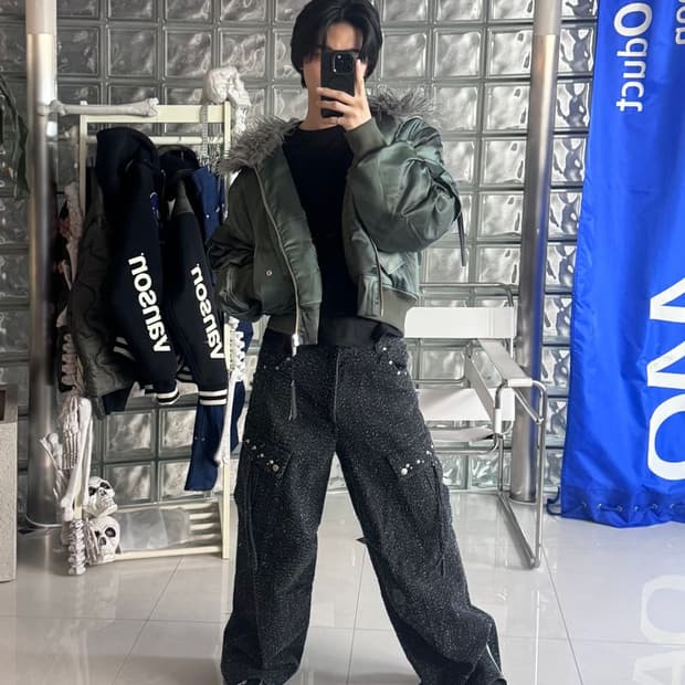 MIX BLOUSON N2B×MA-1 믹스 블루종