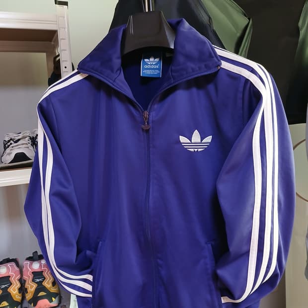 Adidas 아디다스 져지 퍼플 보라색 트랙탑 자켓