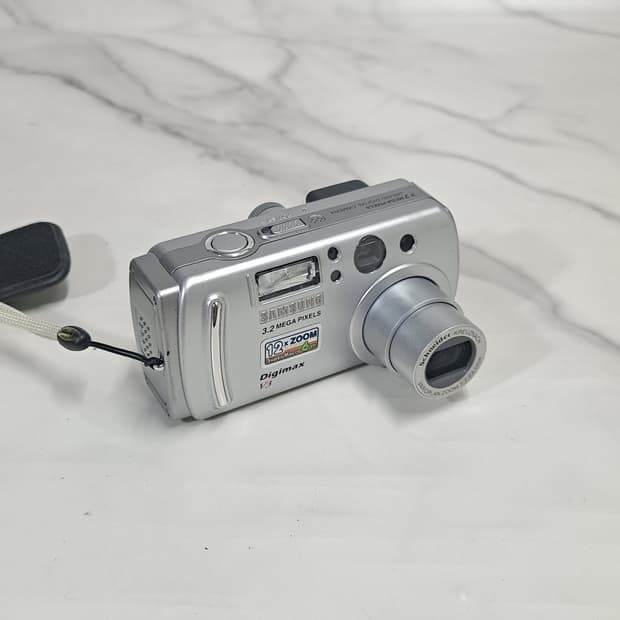 하자있음) 삼성 Digimax V3 빈티지 카메라
