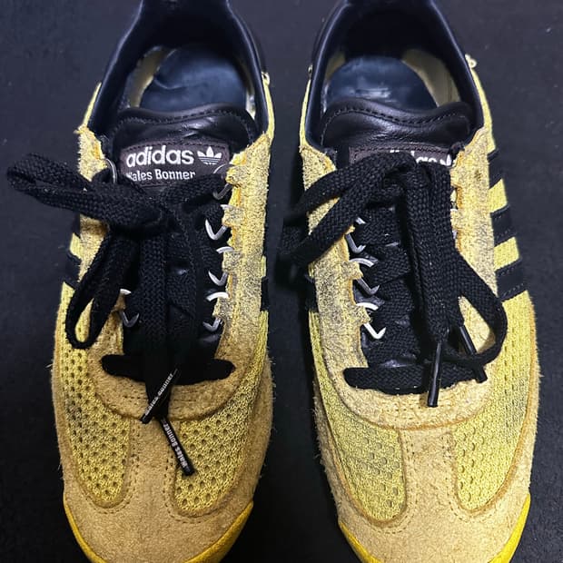 아디다스 웨일즈보너 sl76 옐로우 275