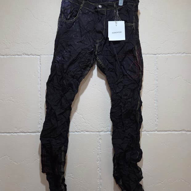 강혁 레디메이드 에어백 바이커 트라우저 L