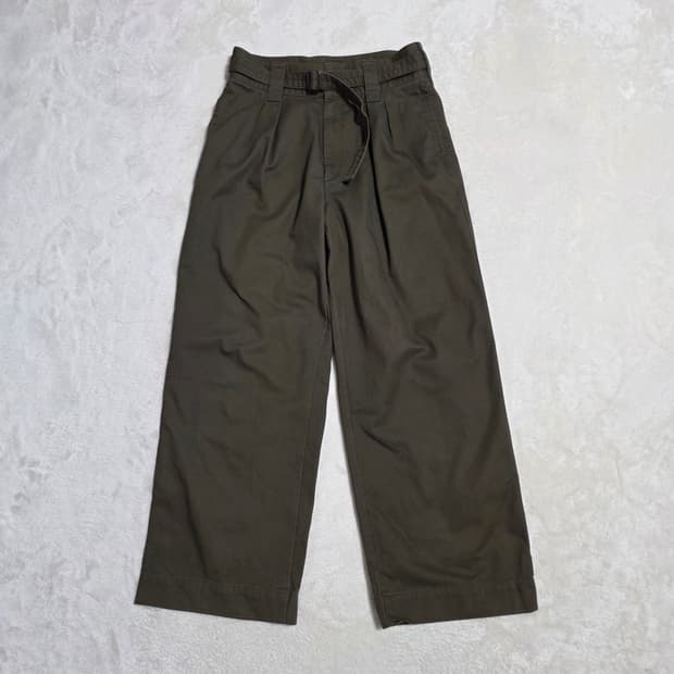 (70)여성 유니클로 U 와이드 치노 팬츠