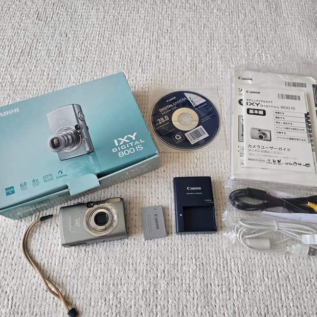 캐논 익시 ixy 800is(=익서스 ixus 800is) 풀박스