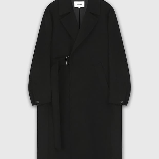 토니웩 캐시미어 벨티드 코트 24fw