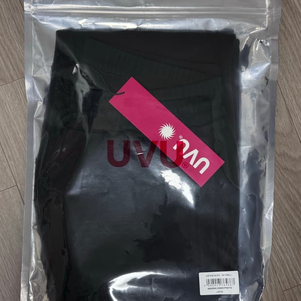 UVU 인시그니아 L 팬츠 블랙