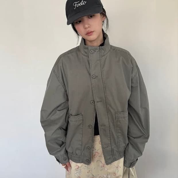 새상품)유이니 Mimo blouson jumper