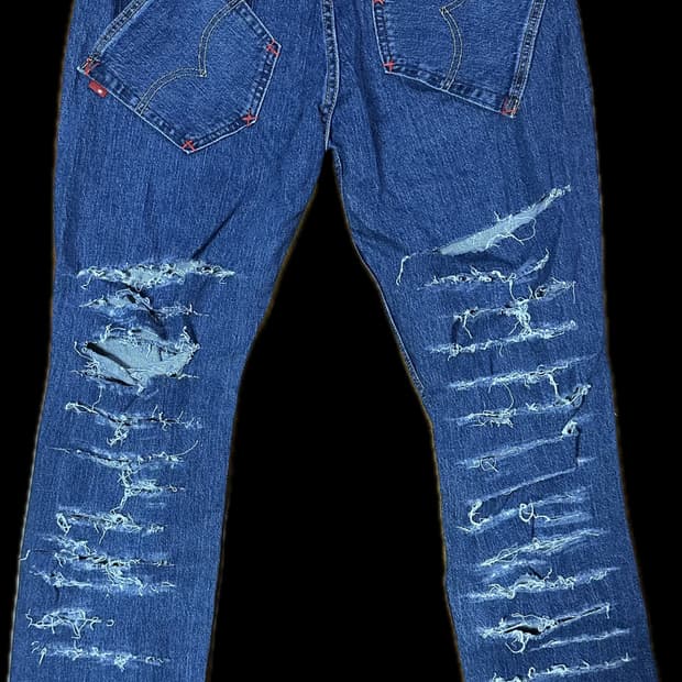 커스텀 리바이스 팬츠