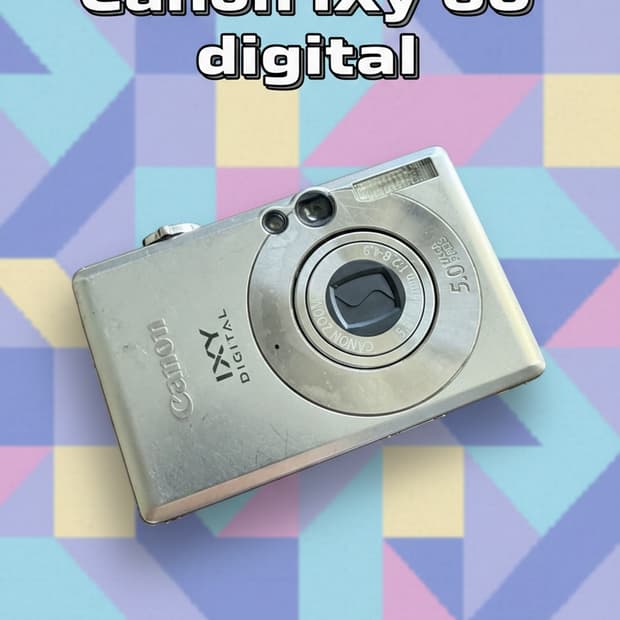 Cannon IXY 60 Digital 레트로 감성 디카