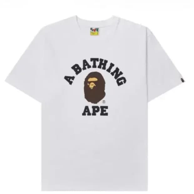 베이프 컬리지 반팔