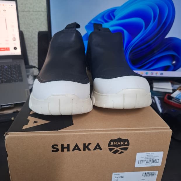SHAKA 샤카 Trek Short 첼시 부츠 280 블랙