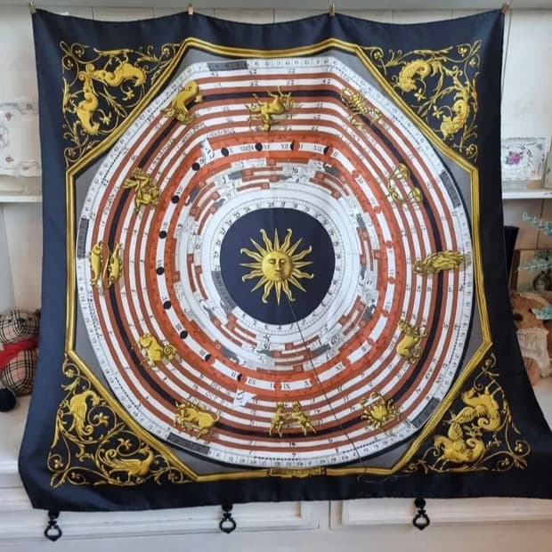 에르메스 빈티지 실크스카프