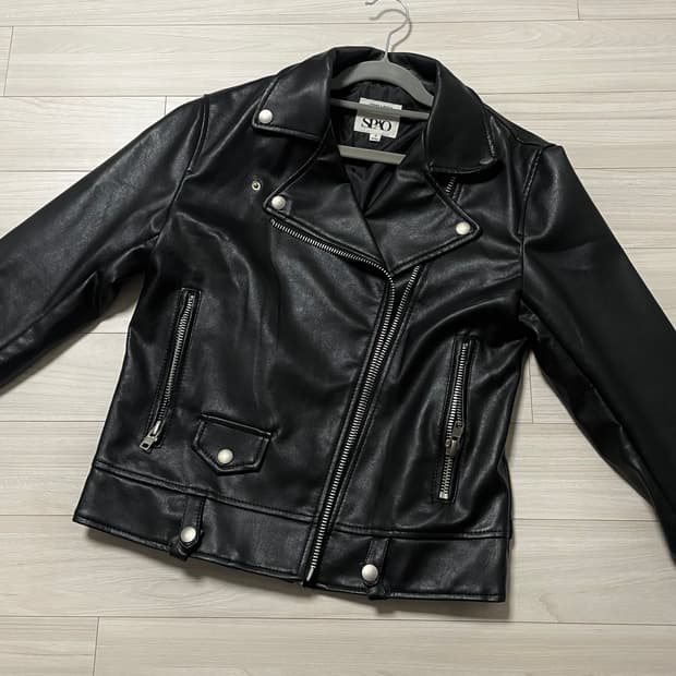 (새상품) 스파오 레더자켓 라이더자켓