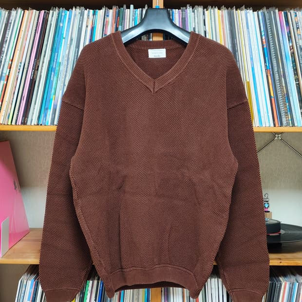 Crepuscule X Steven Alan 브이넥 니트