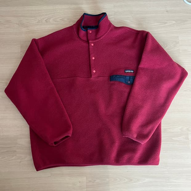 [XL] 90s 빈티지 파타고니아 신칠라 레드