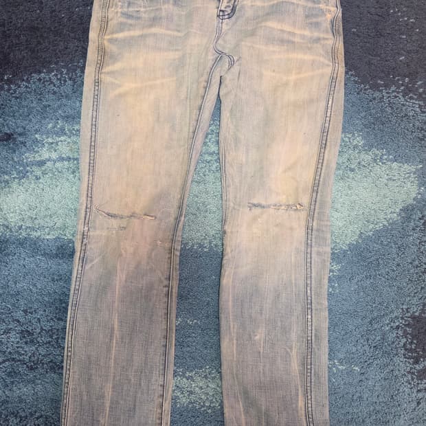 빈티지 AVH DENIM 찢청 데님 청바지