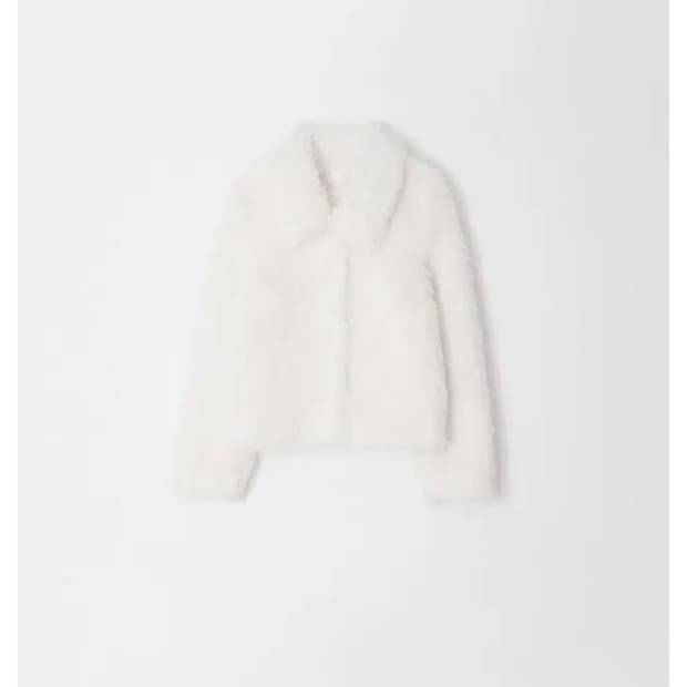 리즈 노엘 시어링 퍼 자켓