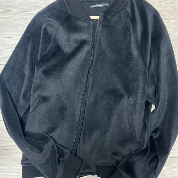 해칭룸 헤어리 자켓 블랙