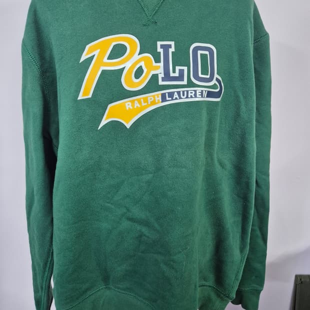 폴로 랄프로렌 그린 맨투맨 티셔츠