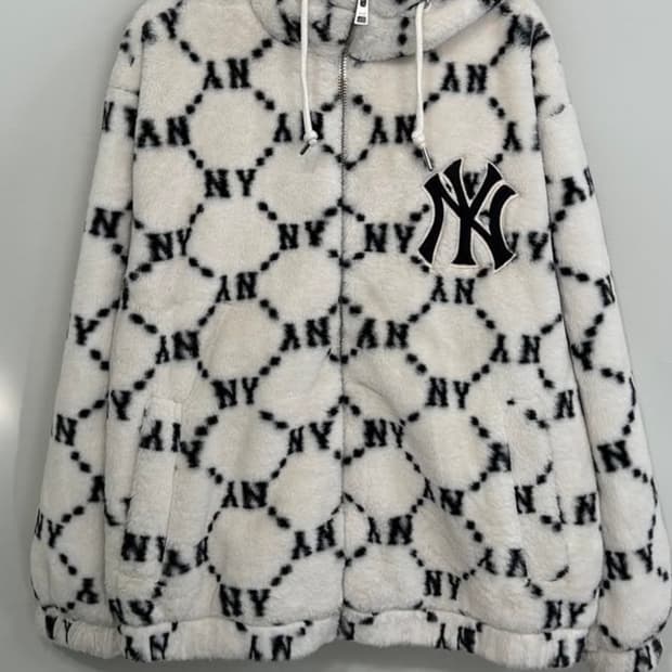 MLB 다이아 모노그램 올오버 후드 점퍼