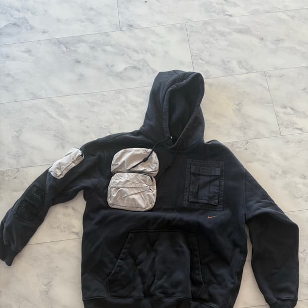 [XL]나이키 트래비스스캇 NRG AG 유틸리티 후드 블랙