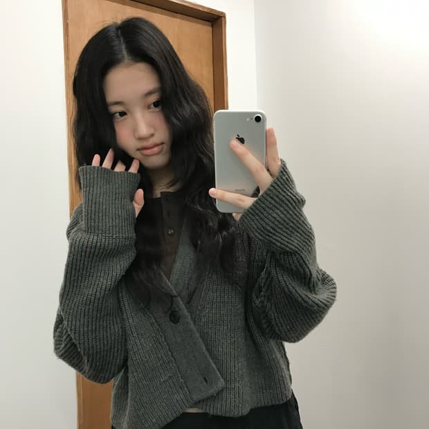 빔즈보이 BEAMS BOY 7 Gauge Military Cardigan