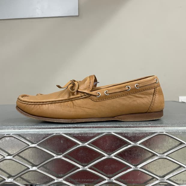 아테스토니 레더 로퍼 브라운