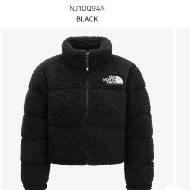 노스페이스 여성 셰르파 눕시 자켓 (RDS 다운) 블랙 90