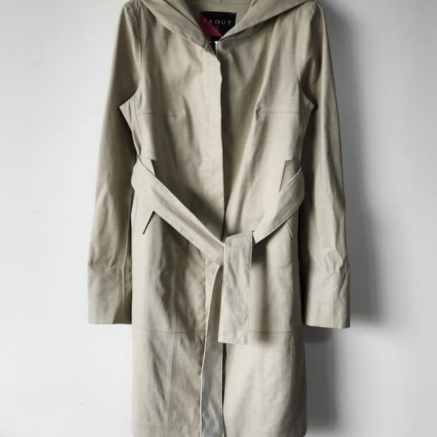 보티첼리 TROUT 투웨이 후드 트렌치 코트