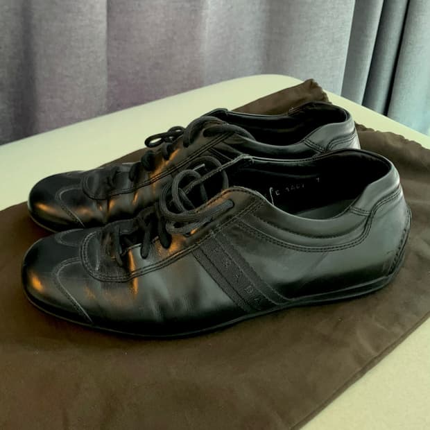 Prada low flat sneakers