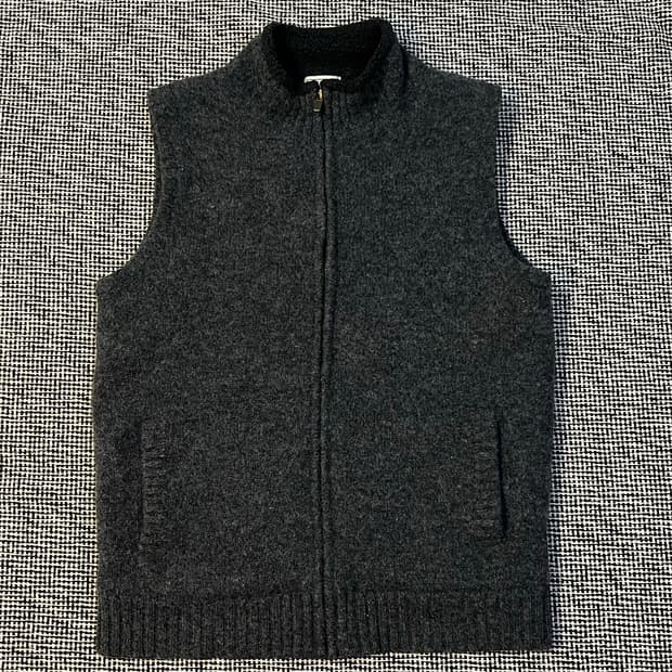 엘엘빈 램스울 집업 베스트 M