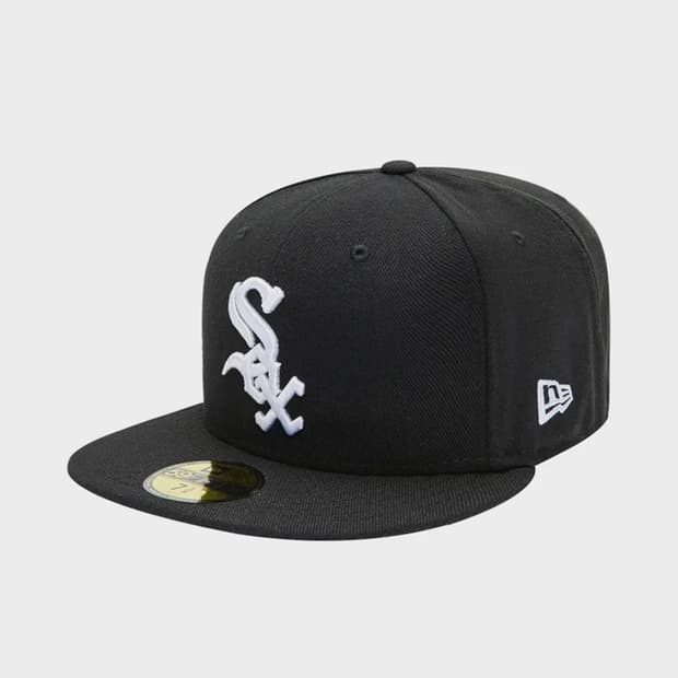 뉴에라 화이트삭스 블랙 60.6