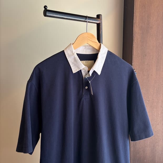 16778 - 포터리 네이비 반팔 카라티