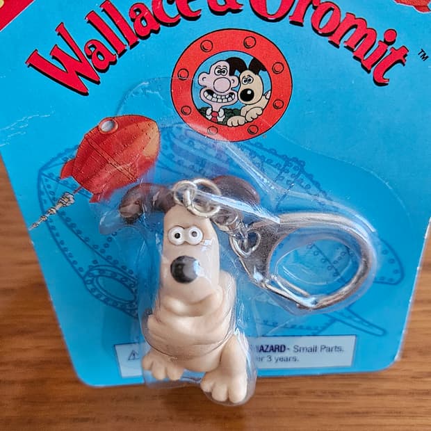 1989 월레스와 그로밋 키링 미개봉 새상품