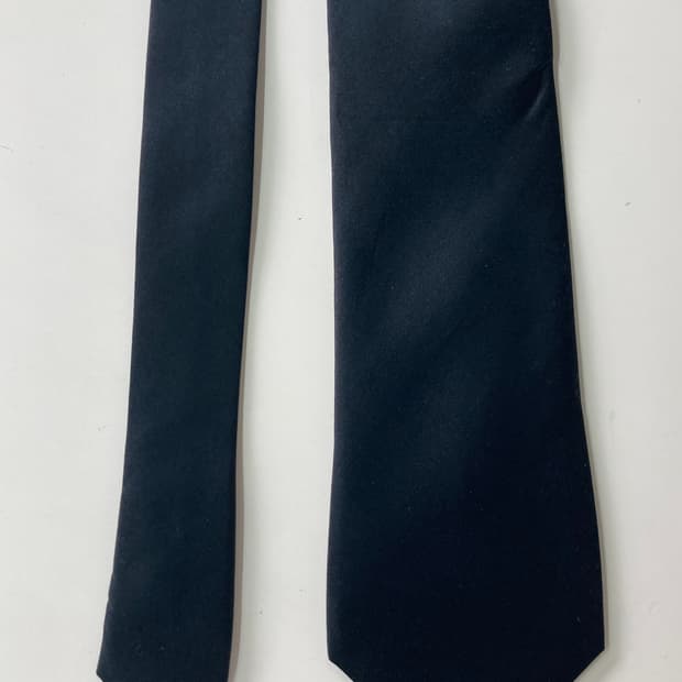 블랙 formal 넥타이