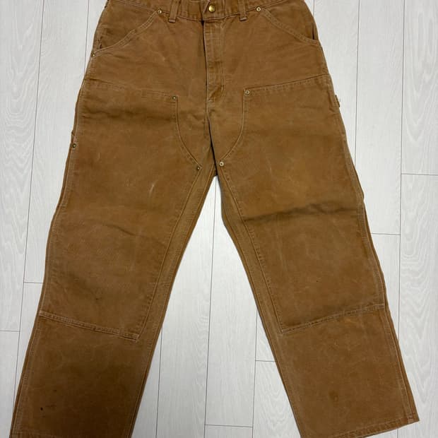 90s 칼하트 더블니 덕브라운