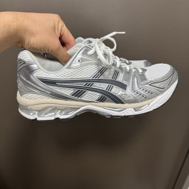 (290) 아식스 젤카야노14 실버 그레이