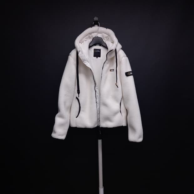 내셔널지오그래픽 춘추동 비숑부클 후드점퍼 55.66