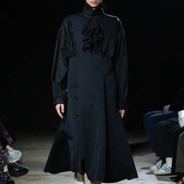 Pleats Flare Overal One Piece