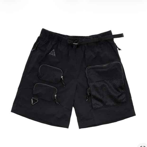 나이키 acg 카고 쇼츠 xl 블랙 