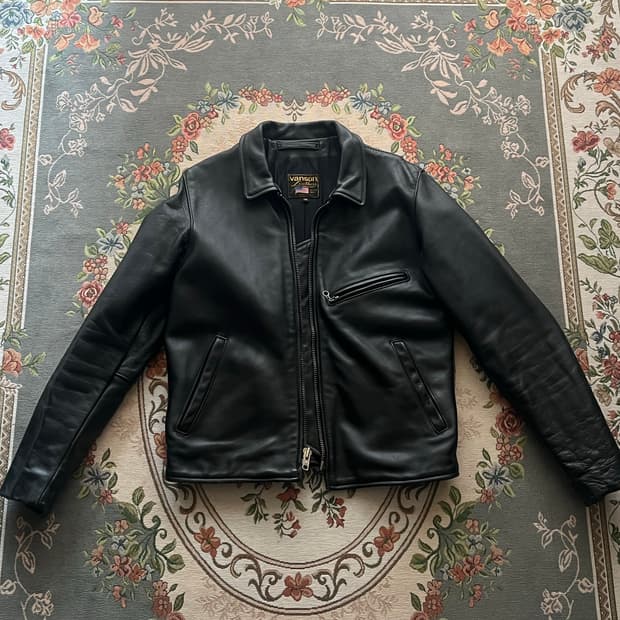 Vanson 밴슨 소가죽 자켓