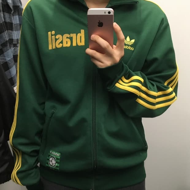 아디다스 브라질 트랙탑