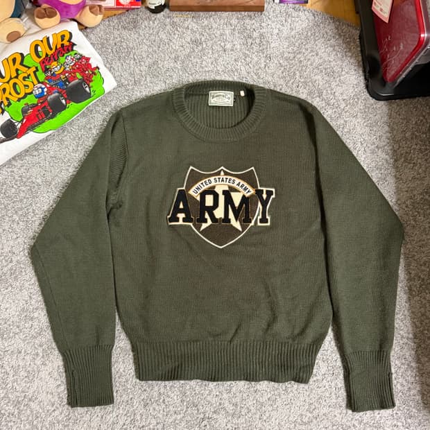 Houston 휴스턴 ARMY패치 니트