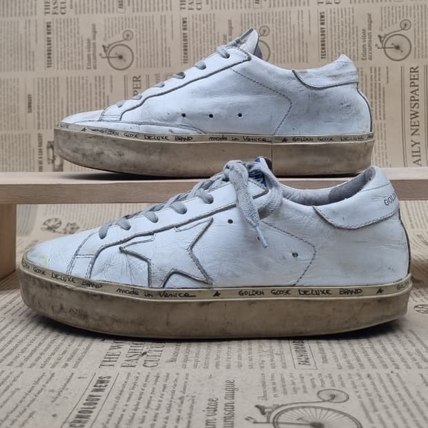 정품 골든구스 하이스타 여성스니커즈230