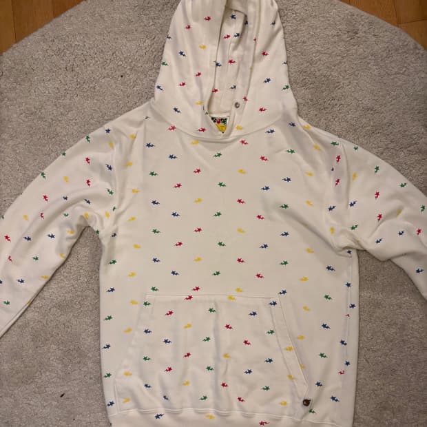 00s 올드 베이프 스타후드 (size: L)