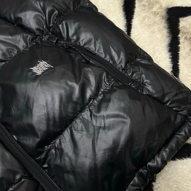 [S]브라운브레스 2Way 유광 패딩/블랙