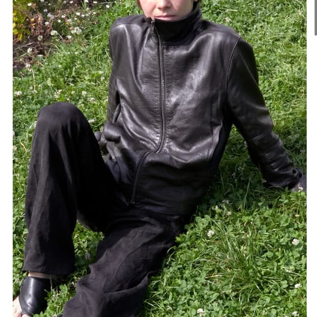 Mudule 014 appendix leather jacket/brown