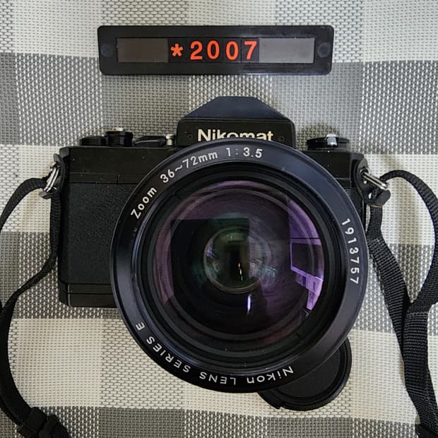 니콘 니코마트 FT 2 블랙바디 필름카메라