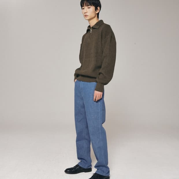 마티스 더 큐레이터 레귤러 데님 팬츠 1 빈티지블루