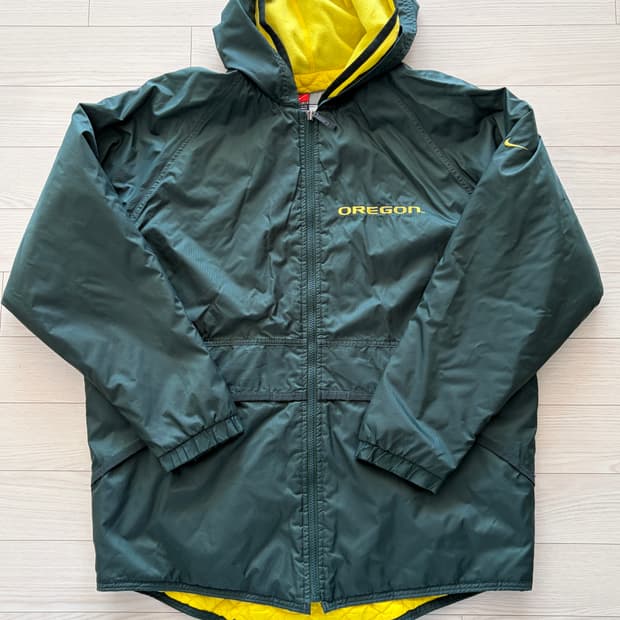 90s 올드 빈티지 나이키 oregon 팀 코치자켓 (103-105)