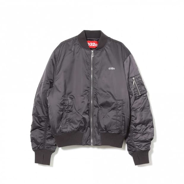 032c GROSSE FREIHEIT BOMBER JACKET-GREY